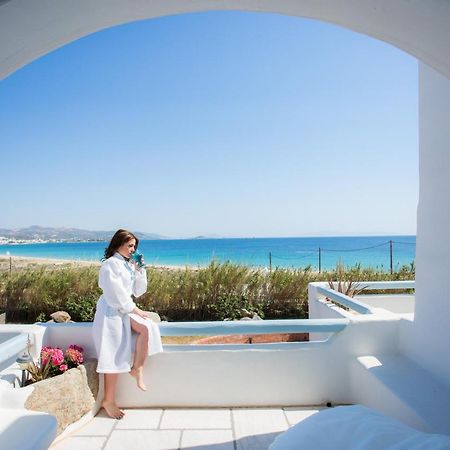 Naxian Riviera Exclusive Seafront Suites, Junior Suite Agios Prokopios  Buitenkant foto