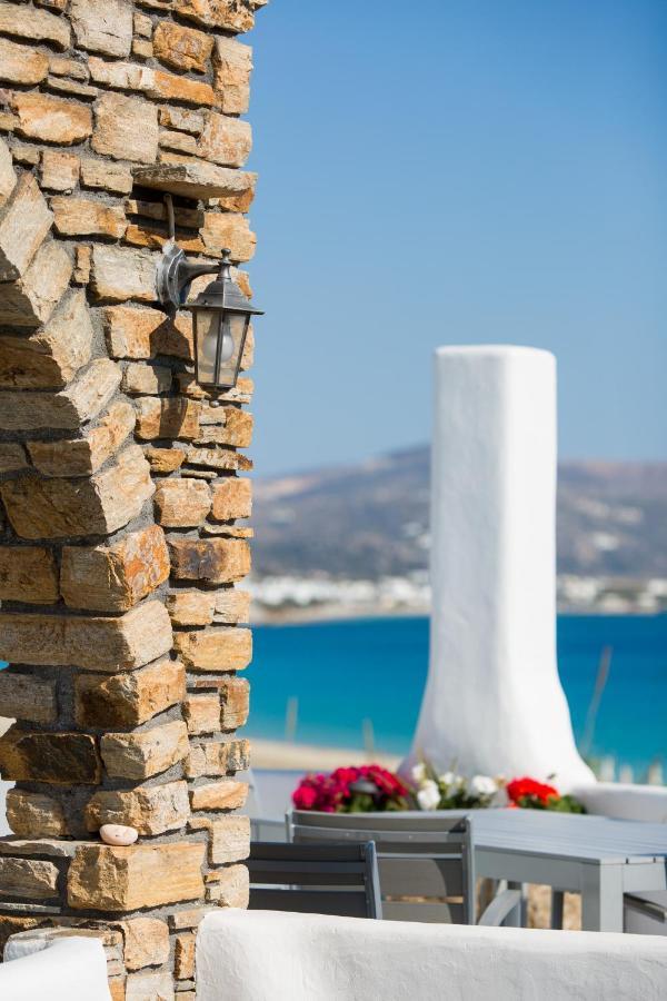 Naxian Riviera Exclusive Seafront Suites, Junior Suite Agios Prokopios  Buitenkant foto
