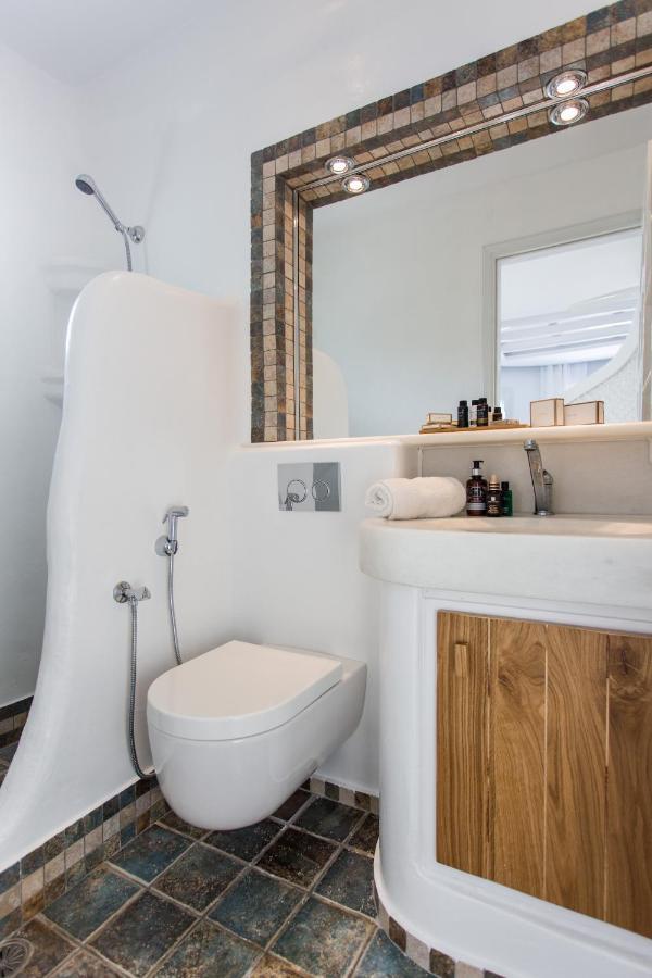 Naxian Riviera Exclusive Seafront Suites, Junior Suite Agios Prokopios  Buitenkant foto