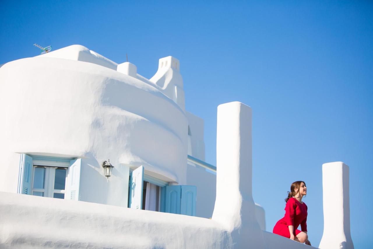 Naxian Riviera Exclusive Seafront Suites, Junior Suite Agios Prokopios  Buitenkant foto